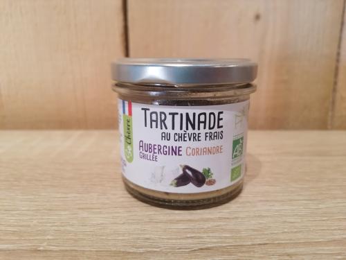 Tartinade Aubergine Coriandre