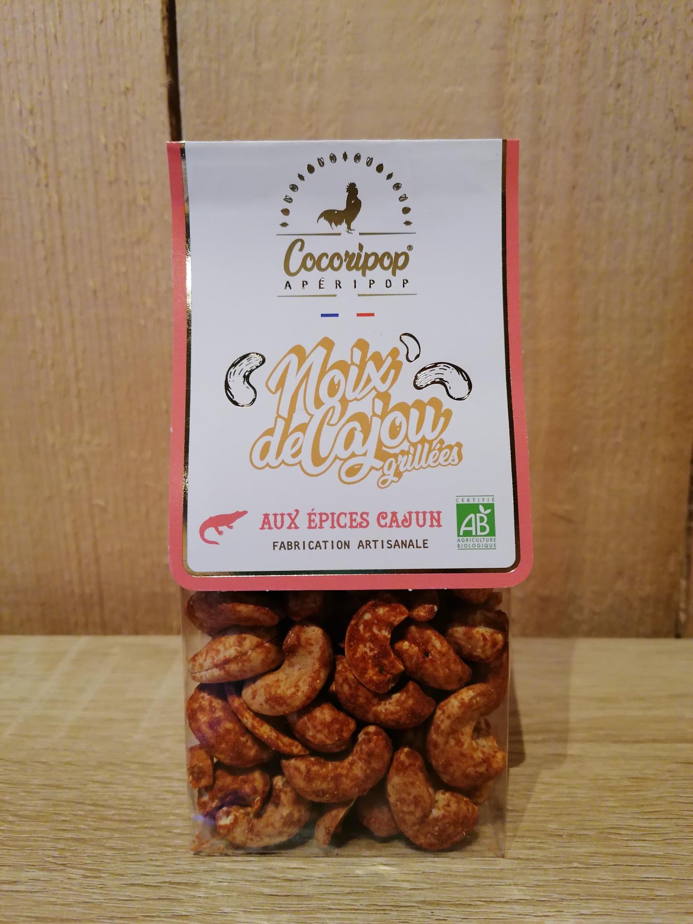 Noix de Cajou Grillées aux Épices Cajun