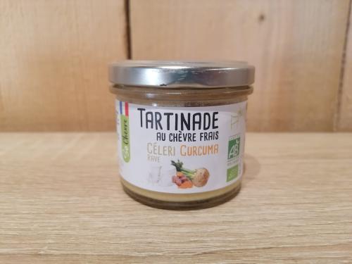 Tartinade Céleri Rave Curcuma