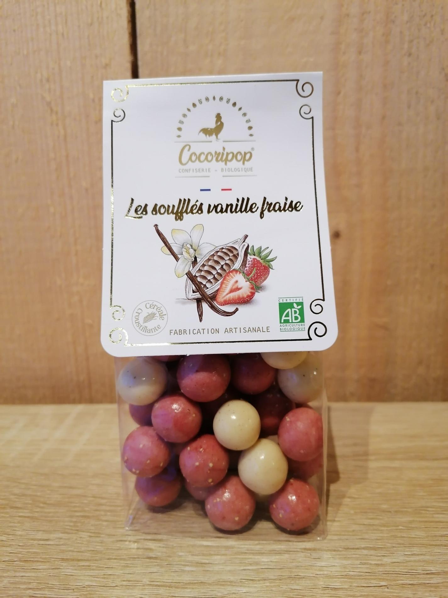 Soufflés Vanille Fraise