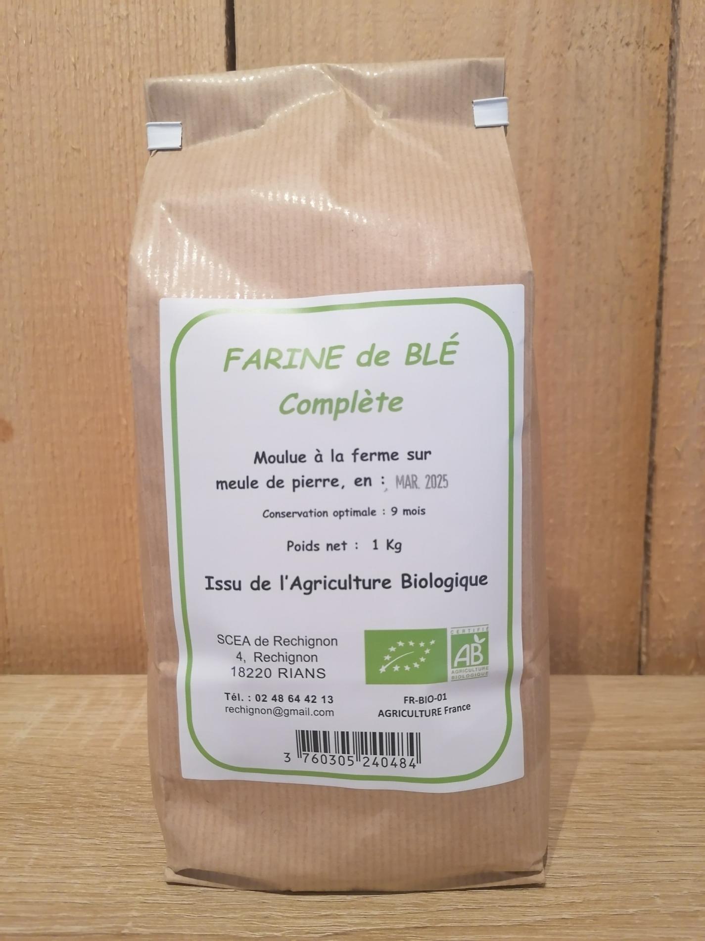 Farine de Blé Complète