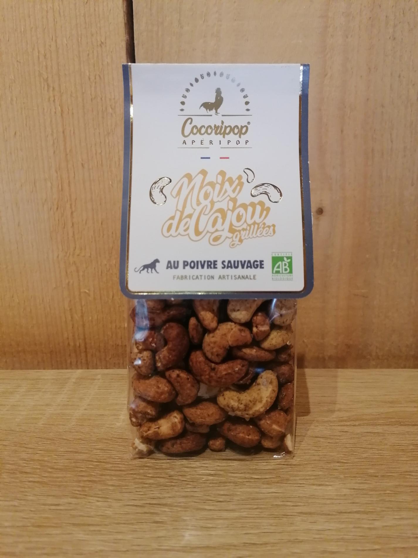 Noix de Cajou Grillées Au Poivre Sauvage